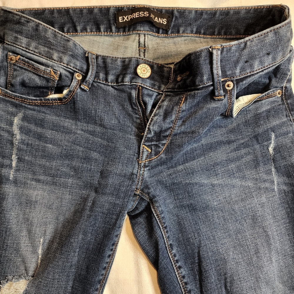 Jeans.  Express jeans